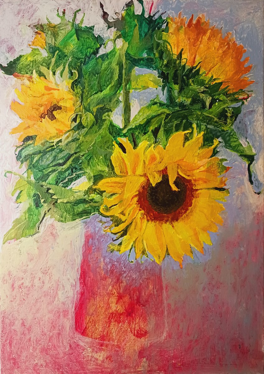 Sunflowers by Imogen Skelley