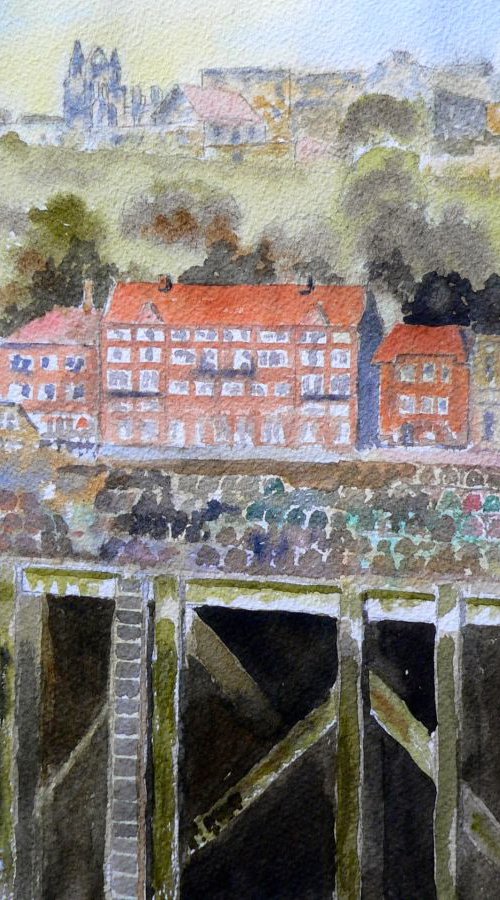 Whitby Harbour (3) by Colin Wadsworth
