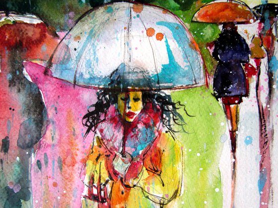 Joyful rainy day II