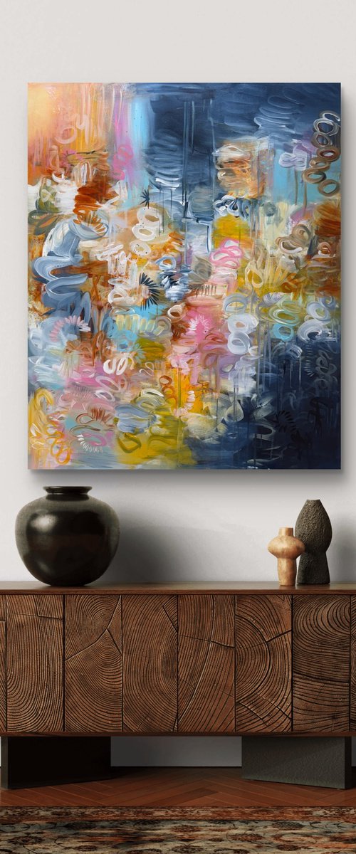 Apricot Storm in a Quiet Sea by Theodor Anghel