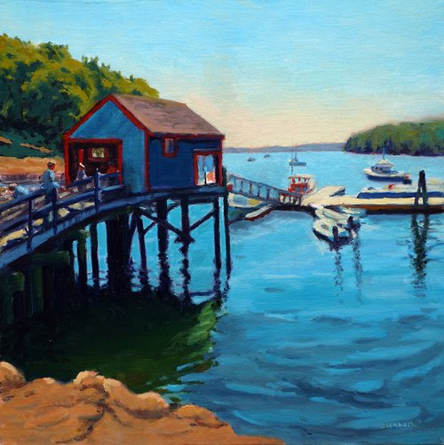 Rockport Maine Harbor by Daniel Fishback