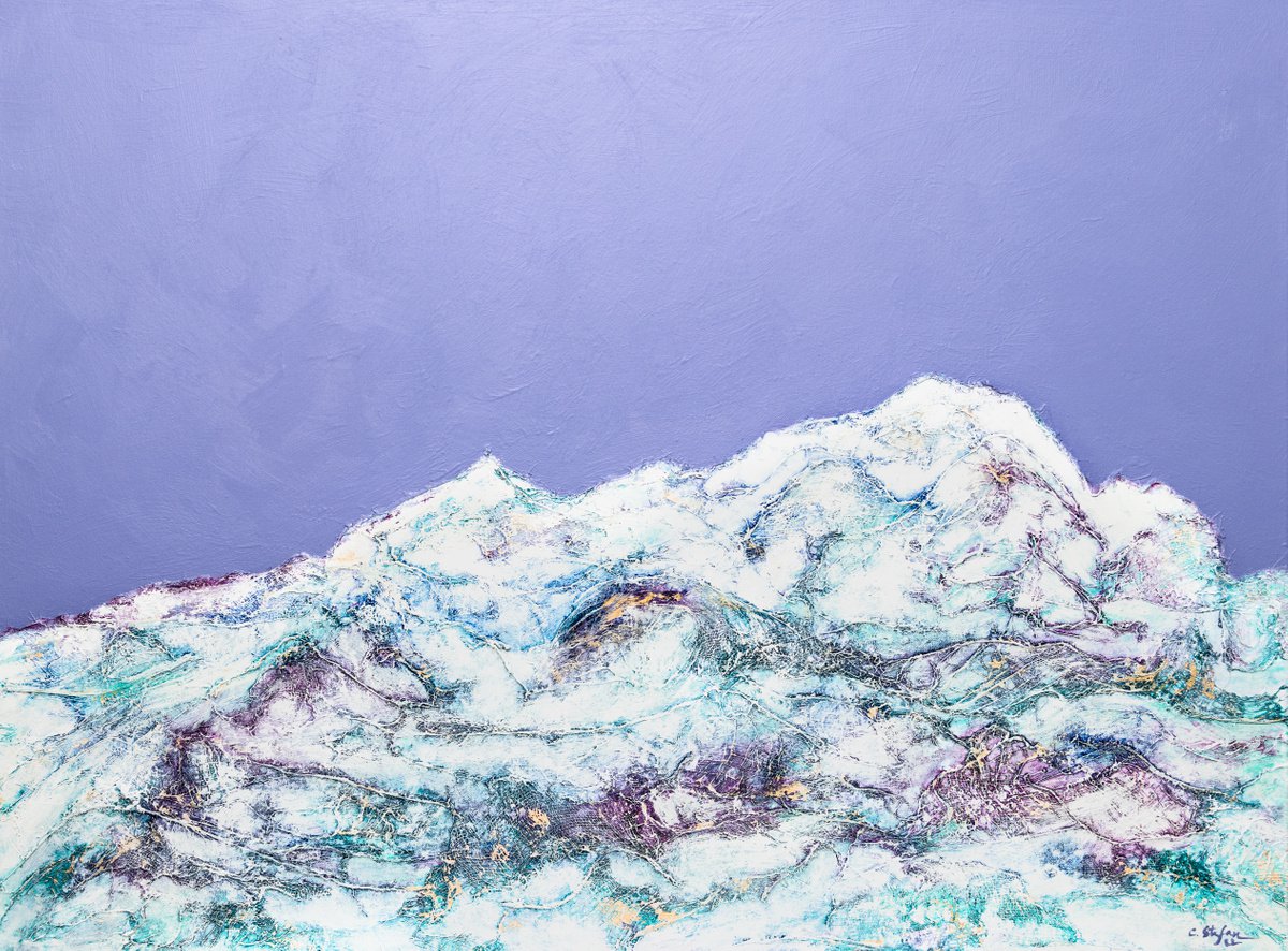 Mont Blanc - Color Symphony VII by Cristina Stefan