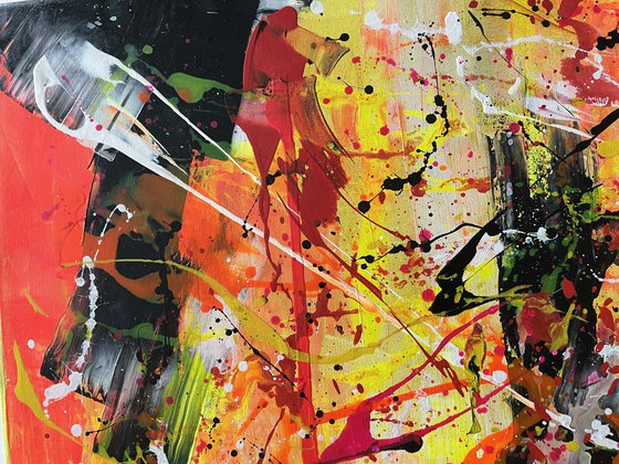 Diptych-Fire in the Dark