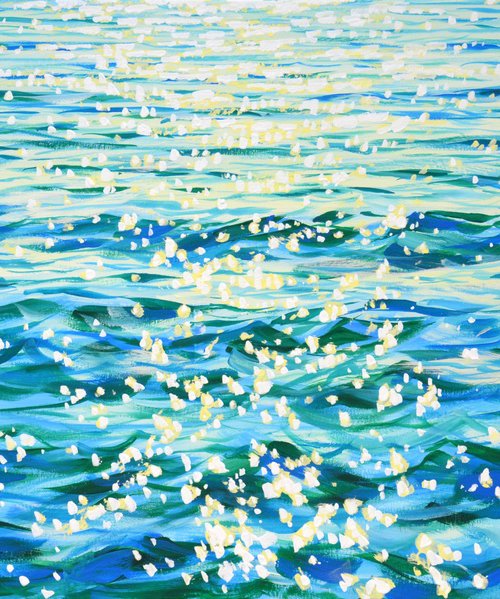 Fabulous gentle sea. by Iryna Kastsova