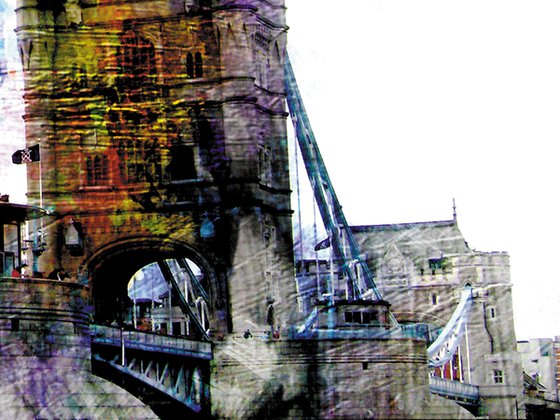 Maromas, puente de Londres/XL large original artwork