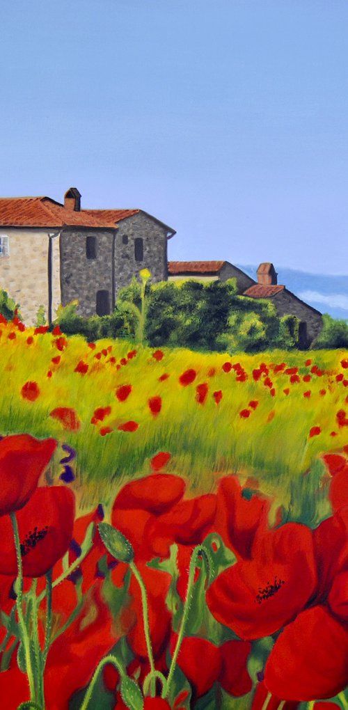 Tuscany landscape by Simona Tsvetkova