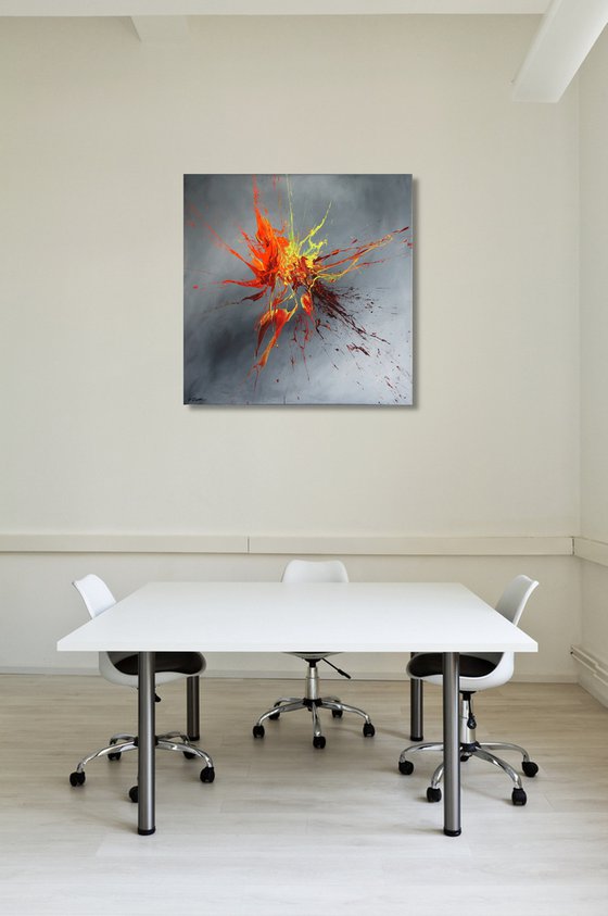 Luminous Bursts IX (Spirits Of Skies 064149) (80 x 80 cm) XXL (32 x 32 inches)