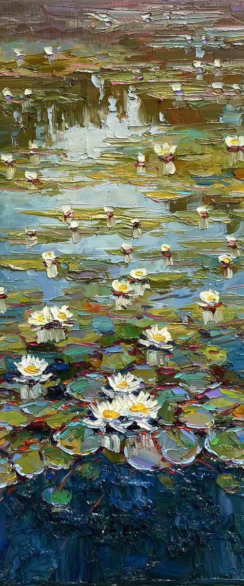 "Water lilies" by Evgeny Chernyakovsky