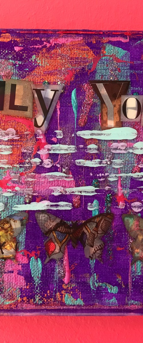 Mini Abstract Collage #4 by Hernan Reinoso