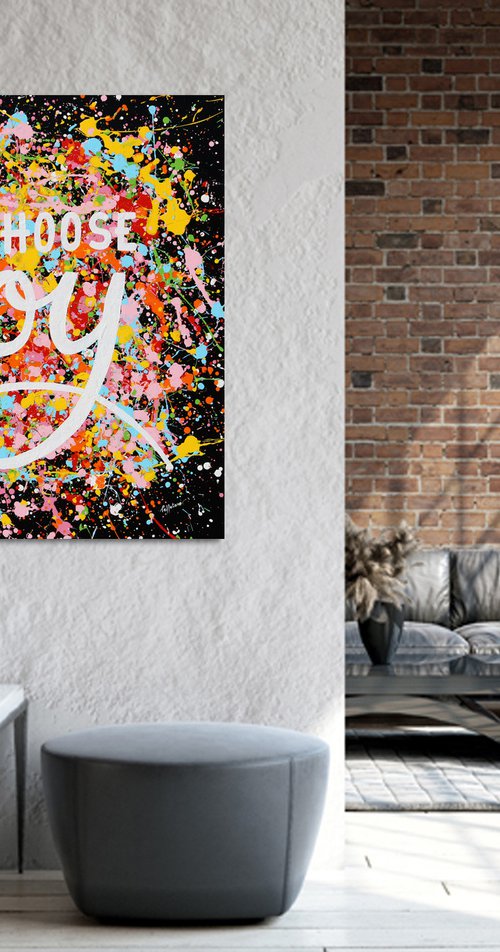 Choose love - SOLD by Isabelle Pelletane