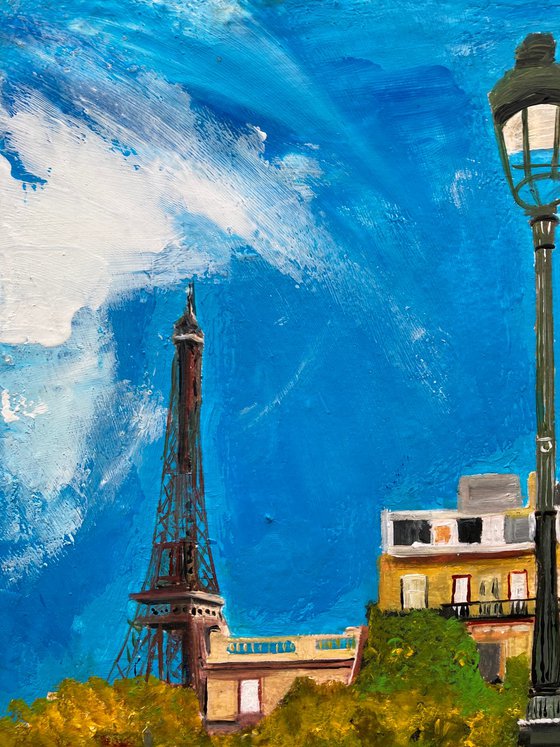 Bright And Sunny Paris In The Afternoon