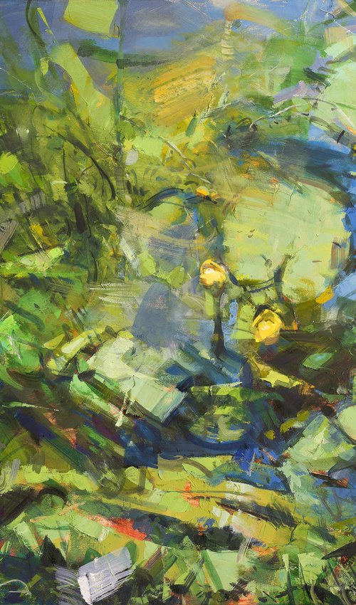 River grass by Eugene Segal