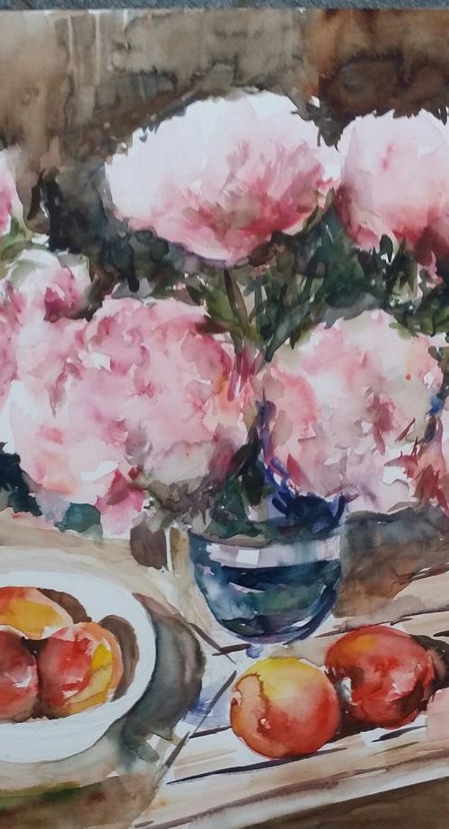 Peonies by Els Driesen