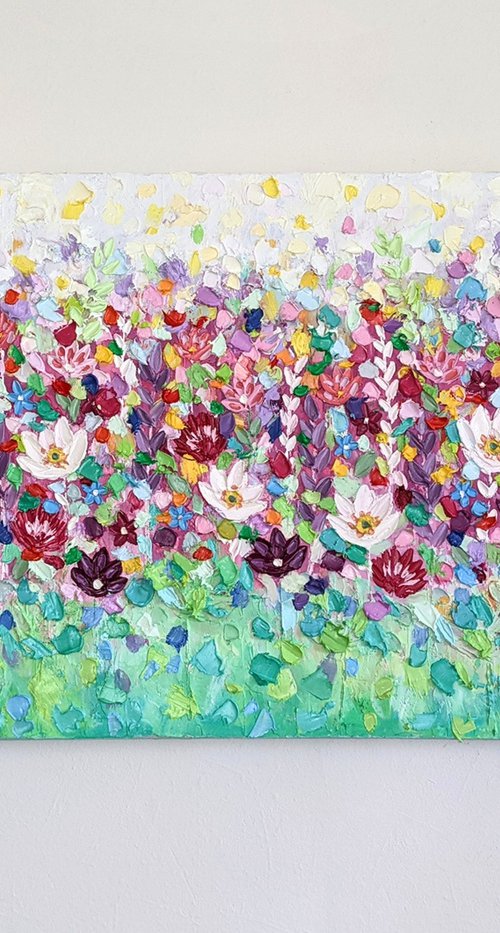 Rainbow meadow by Paige Castile