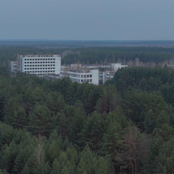 #2. Evening in Pripyat 1 ( Pripyat fujiyama 1) - Original size