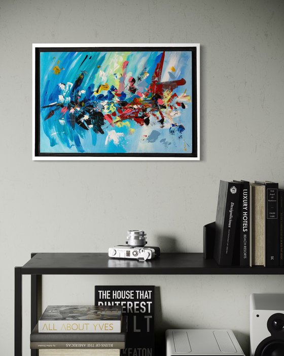 Spring melody (framed 19''X26'')