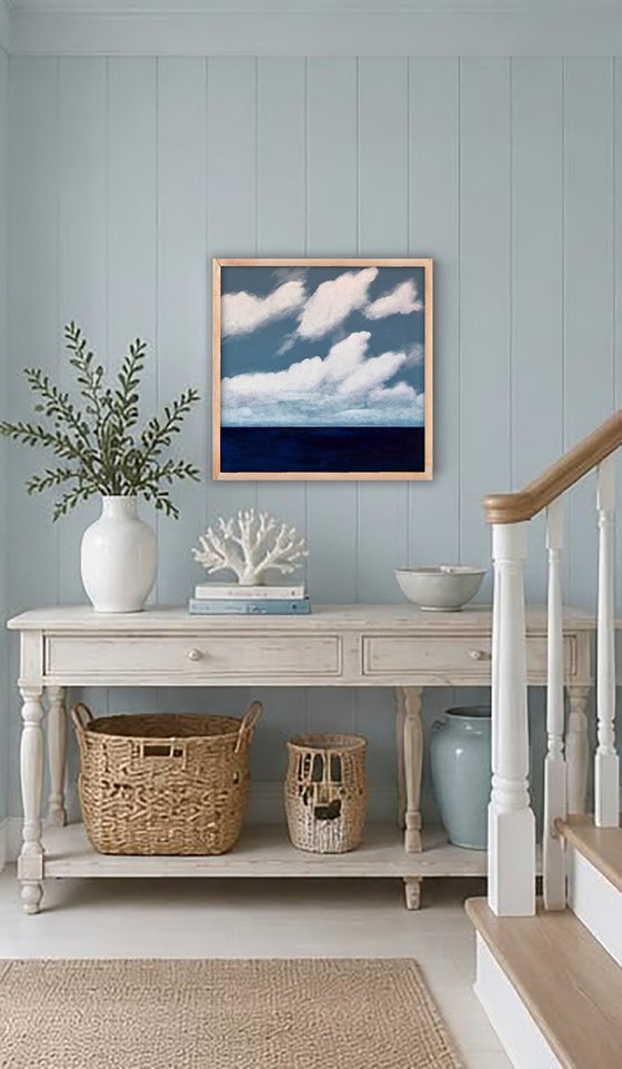 Clouds seascape