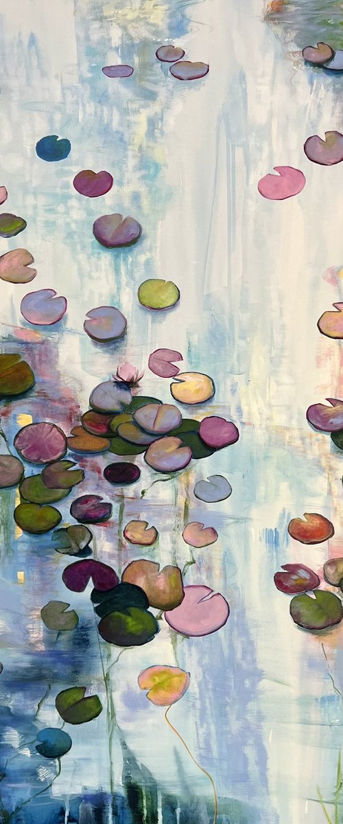 Sunshine On The Pond 5 by Sandra Gebhardt-Hoepfner