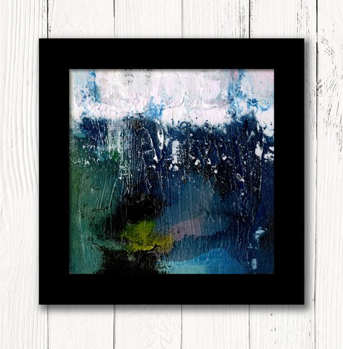 Mystic Journey 37 - Framed Textural Abstract Painting by Kathy Morton Stanion by Kathy Morton Stanion