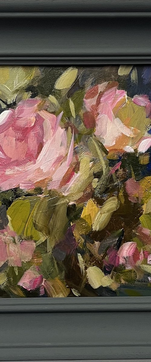 Glowing roses in sumshine by Parastoo Ganjei