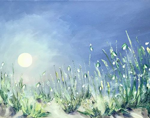 We're dancing in the moonlight by Emma Sian Pritchard