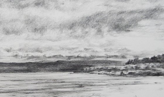 Findhorn Bay Drawing