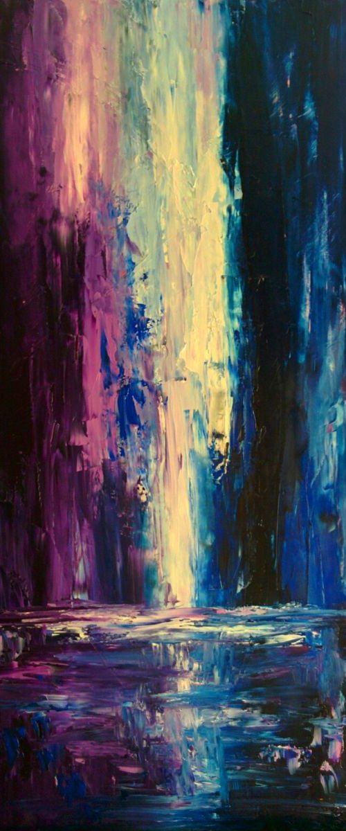 Mystery, 60x90 cm by Anastasiia Novitskaya