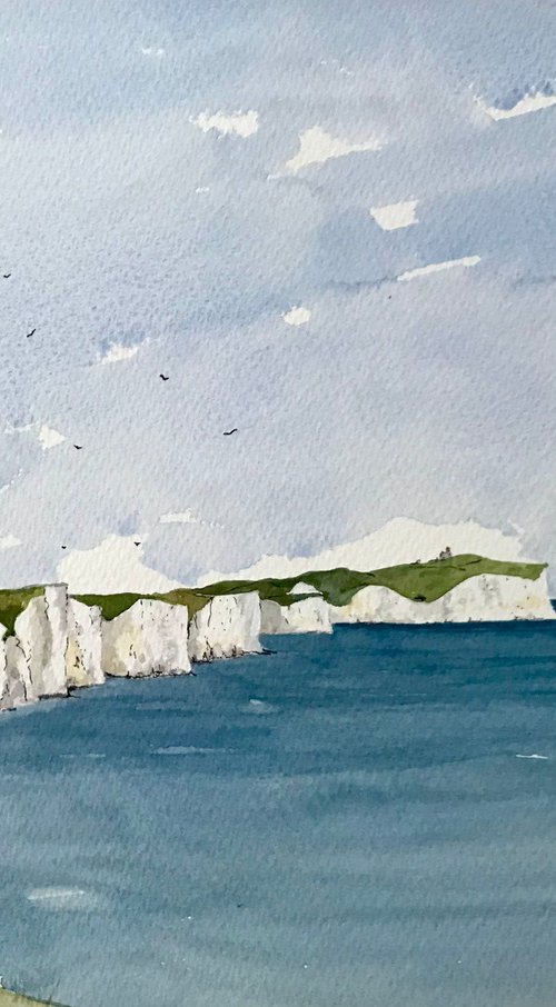 The Seven Sister Cliffs by Brian Tucker