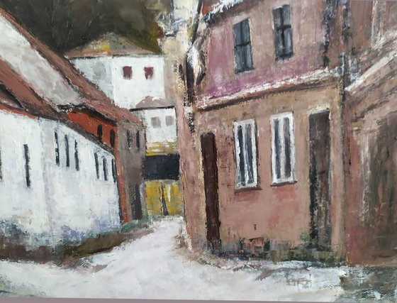 Beginning of winter in Sighisoara