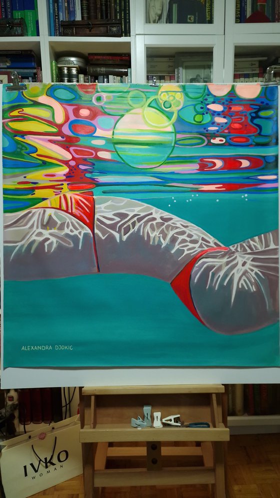 Underwater Mint Green