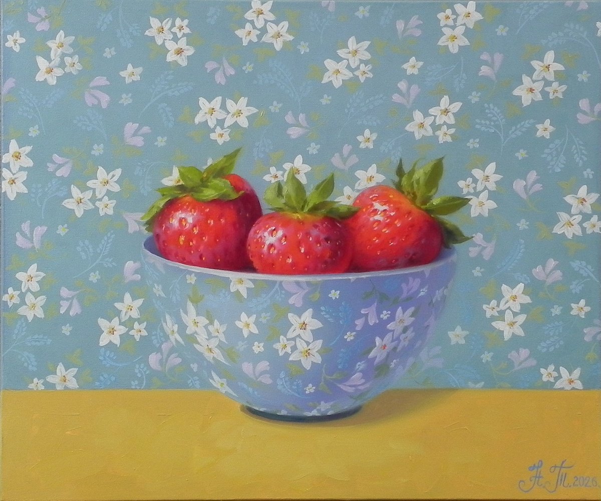 Photorealistic Oil Painting , *Moment Of Pleasure* By Tetiana Novikova, 24 X 20, Artwork For Sale On Artfinder