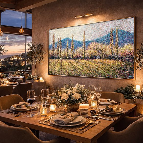 Brief moment of light