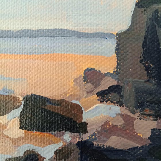 Postcard from Rhossili bay, Wales