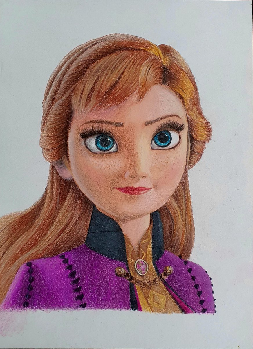 Anna from Frozen 2 by Asif Rasheed