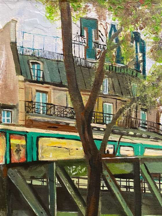 A Busy Morning In Paris, France