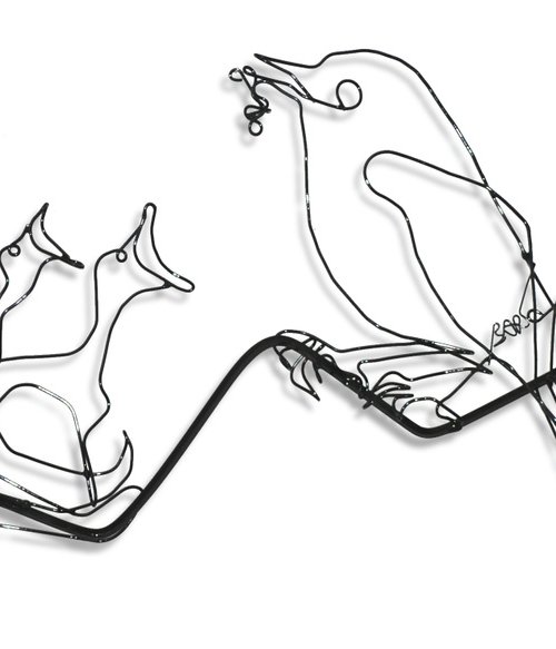 birds feeding #7048 by Bart Soutendijk