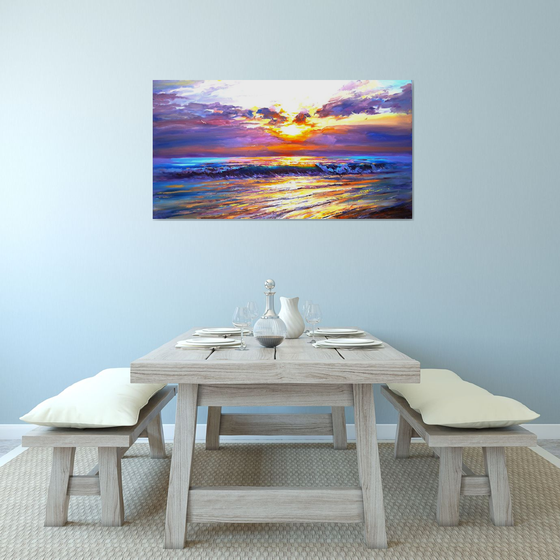 Morning Born from Waves