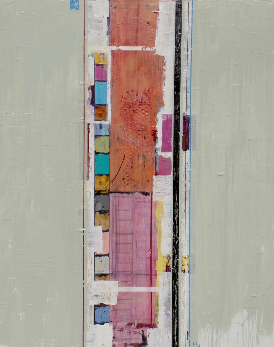 Expressive Abstract Oil Painting By Jason Forcier, 48 X 60, Shipped, Original Artwork