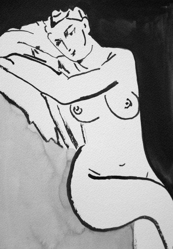 Nude  #163 ID / 29 x 20.5 cm