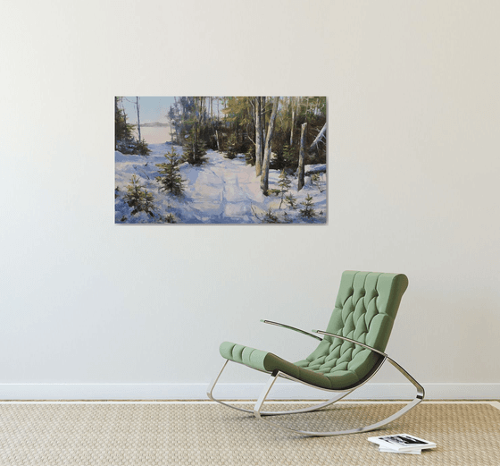 The path to the frozen lake