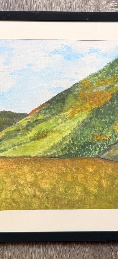 Colorado Mountains by Alan Horne Art Originals