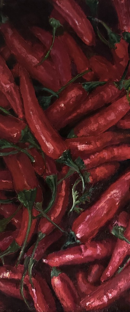 Spicy pepper by Olha Laptieva