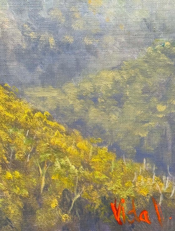 Pulpit Rock at Govetts Leap