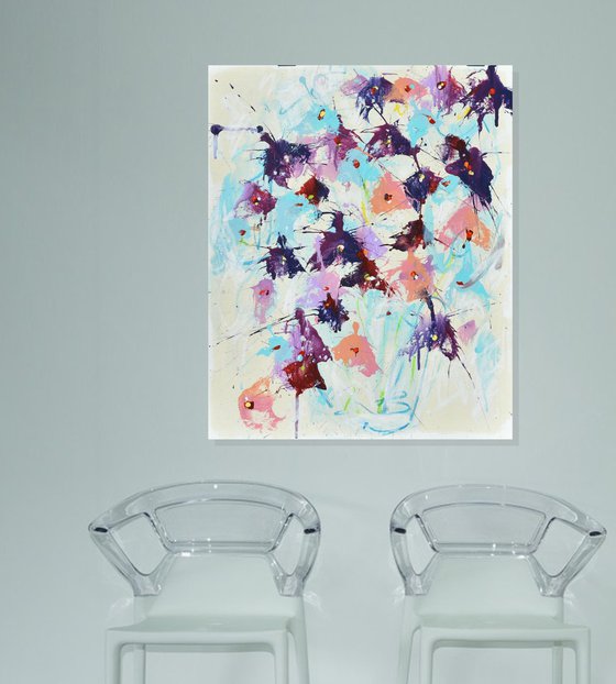 Flowers in Winter Light