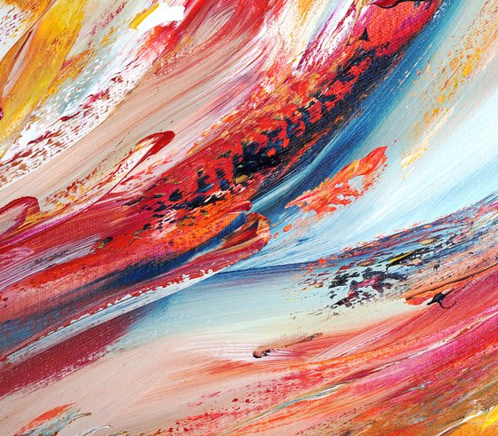 Yellow And Red Vibrations D 1