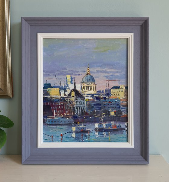 View of London with St Paul