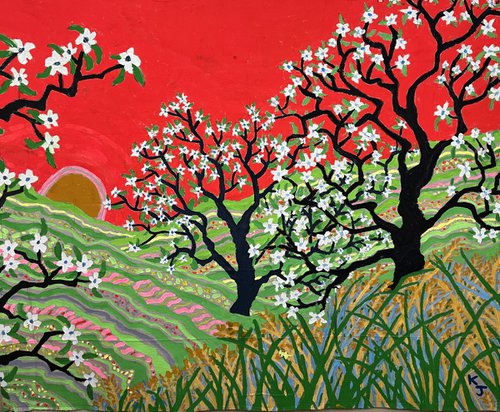 Apple Blossom Genes by Katie Jurkiewicz