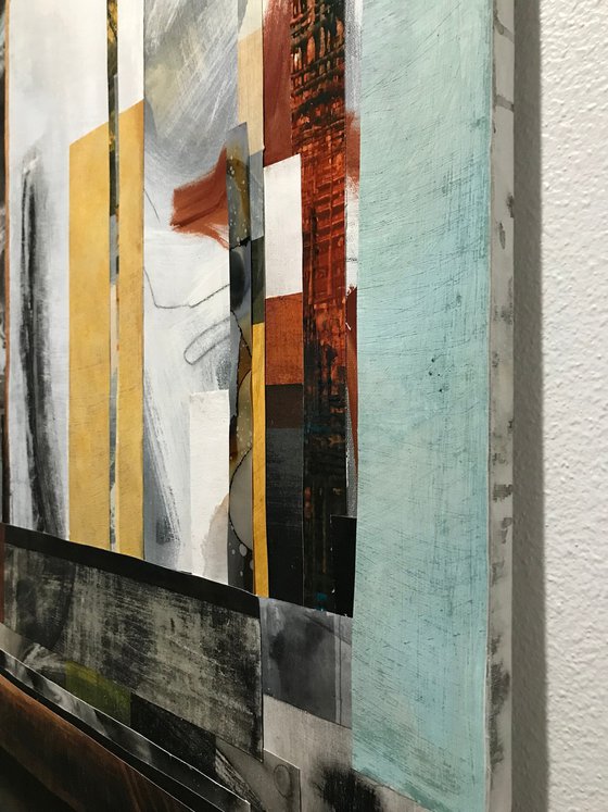 Excluded Time Disjointed Reality Collage