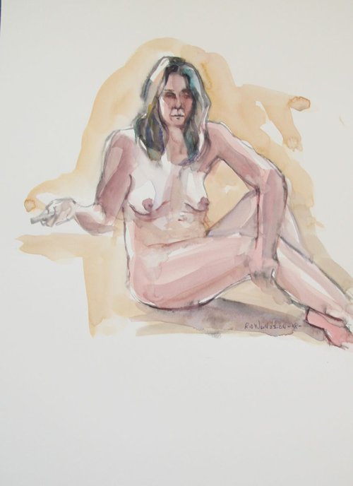 Seated female by Rory O’Neill
