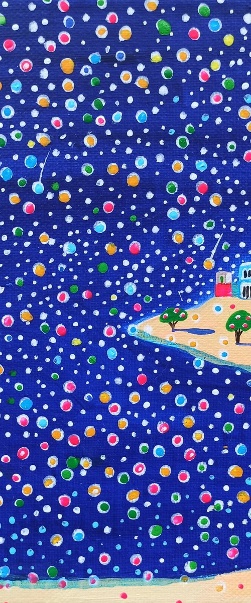 Colourful Confetti In The Sky by Katrina Avotina